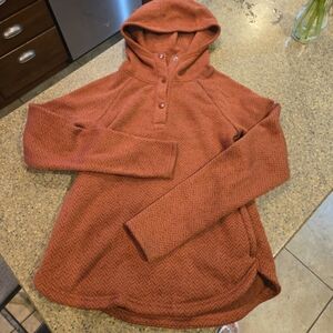 Columbia burnt orange hoodie xs